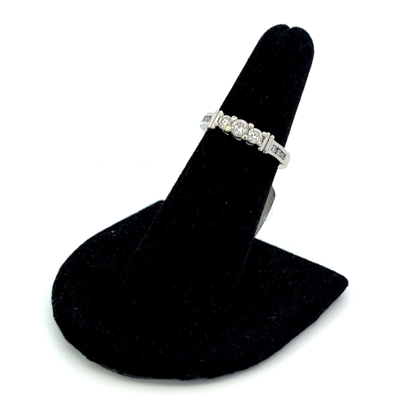 Anillo mujer brillantes Oro 18k - 5.1gr