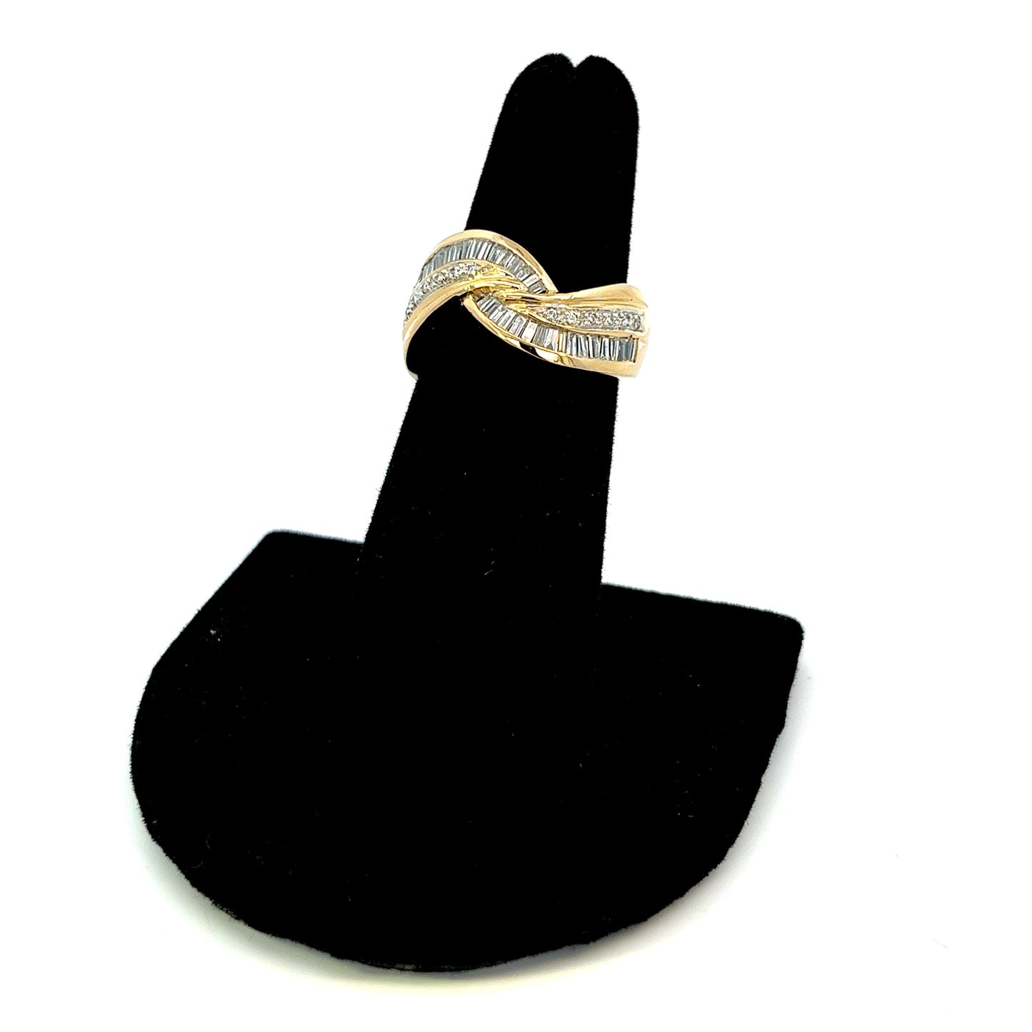 Anillo mujer brillante Oro 18k - 8gr