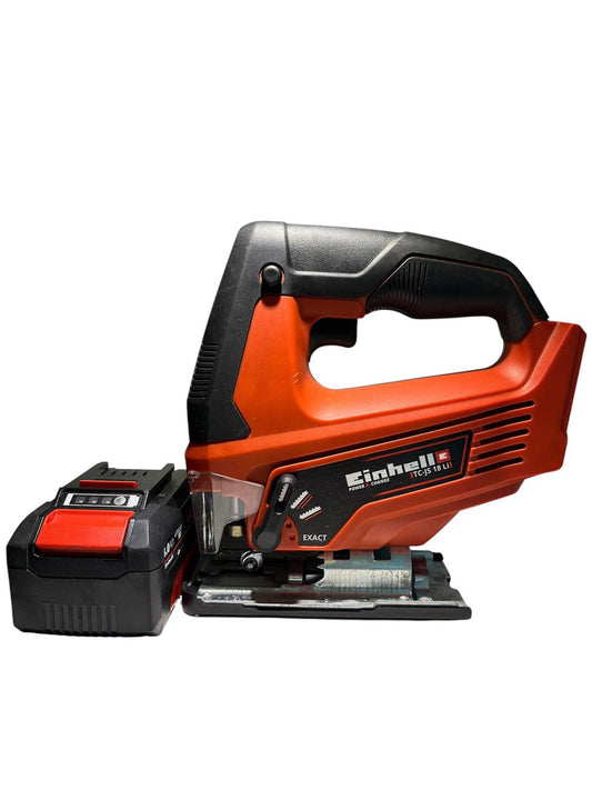 Caladora Inalámbrica Einhell TC-JS 18 Li 18V con Batería y Cargador – Potencia y Precisión sin Límites