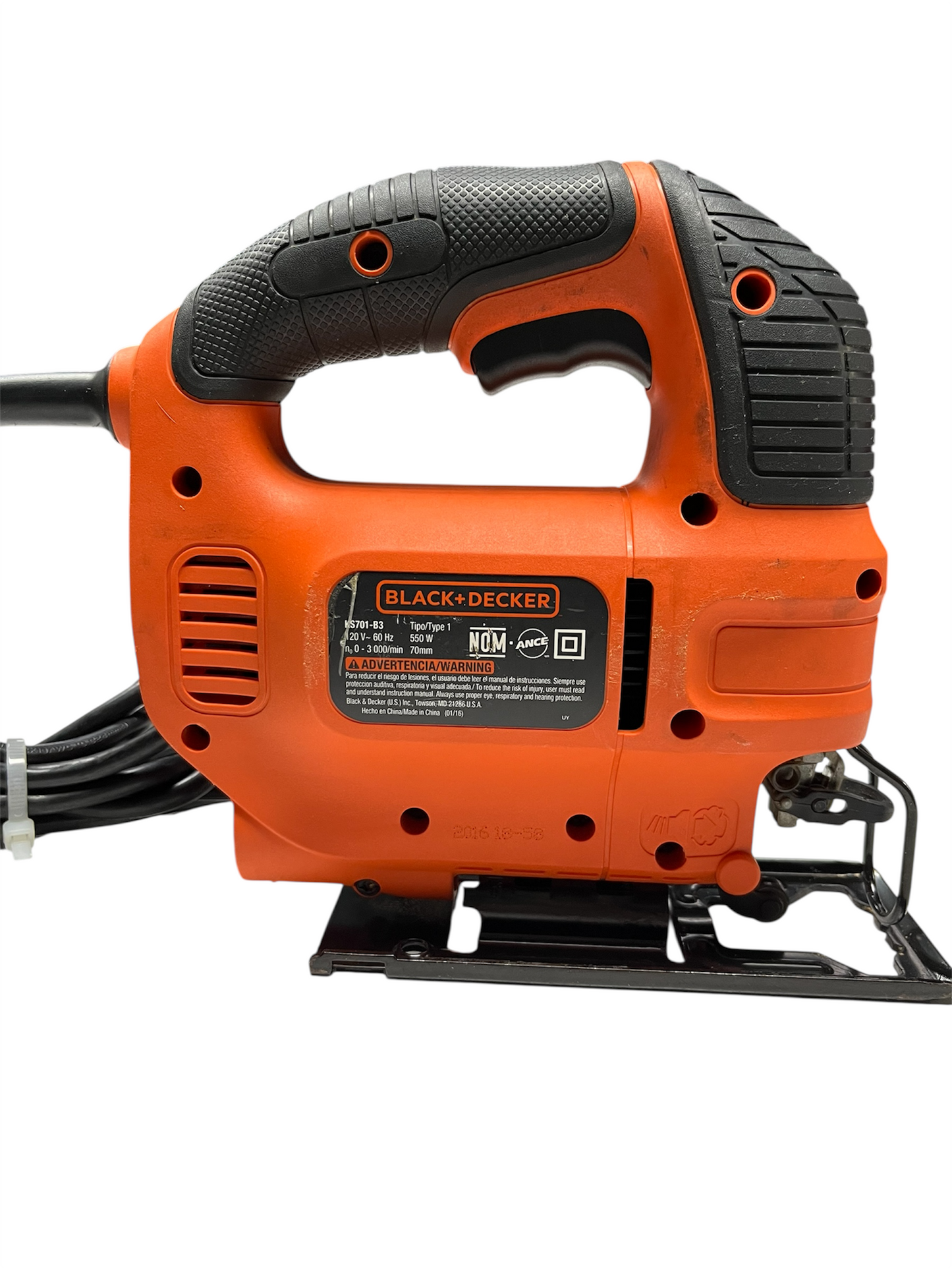 Caladora Black+Decker KS701-B3 550W con 3 Hojas y Caja – Potencia y Precisión Profesional