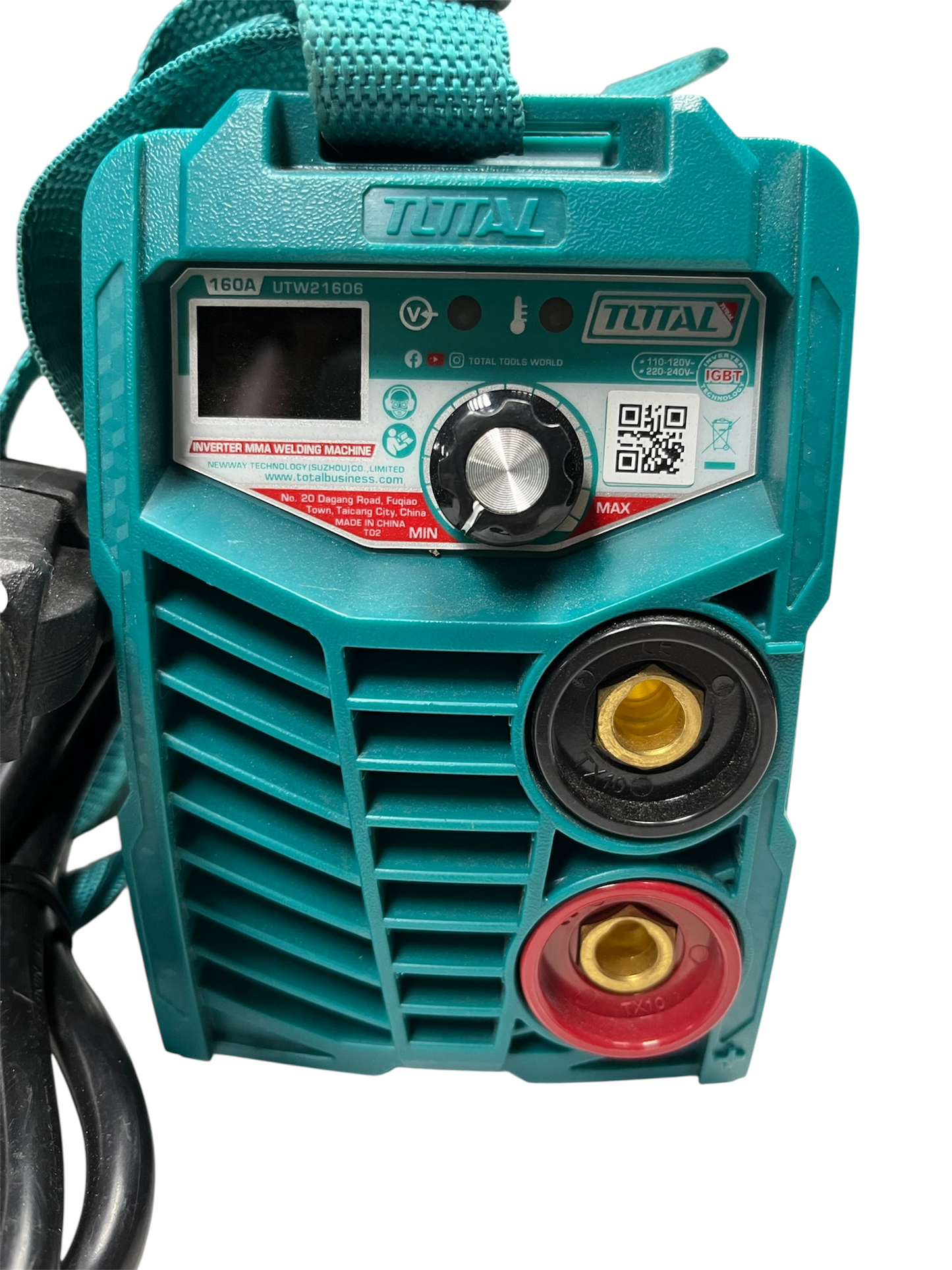 Máquina De Soldar Inverter 160 AMP MMA. Voltaje De Entrada 110-120/220-240.