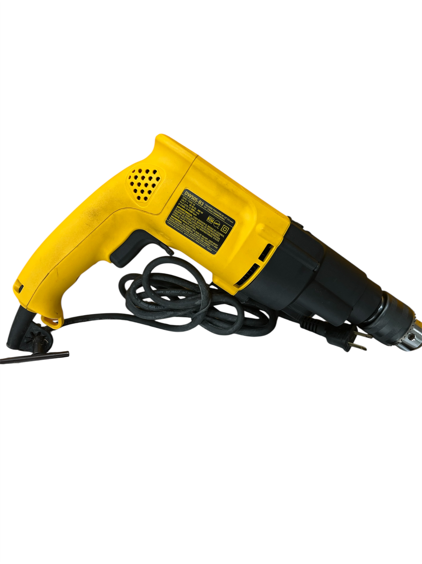 aladro Percutor DEWALT 1/2” DW505-B3 – Velocidad Variable 1100-2700 RPM