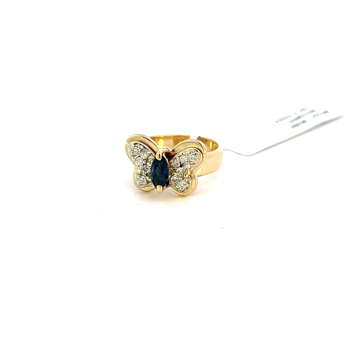 Anillo mujer brillante 14k - 4gr