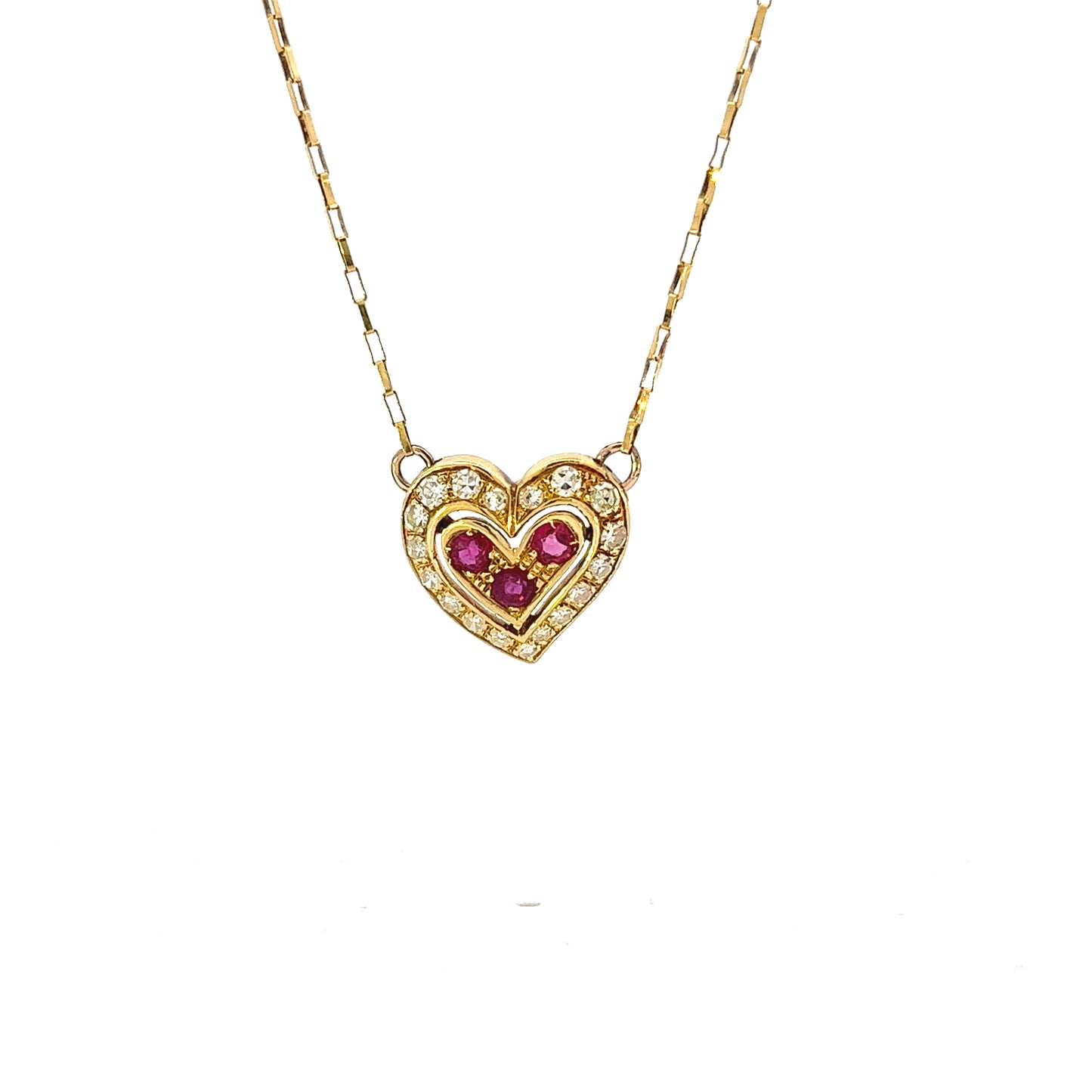 Collar mujer brillante 18k - 3.3gr