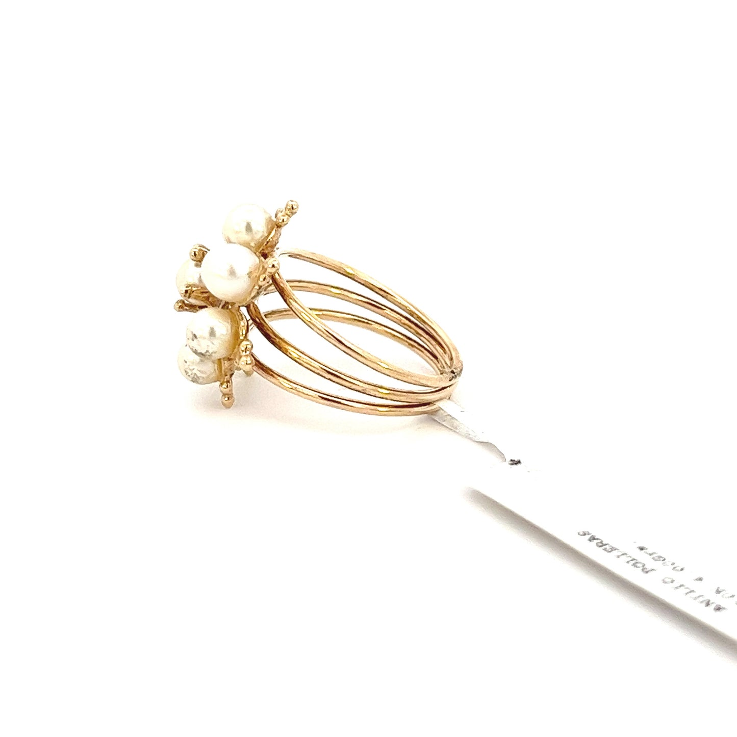 Anillo Pollera Oro 10k - 4gr