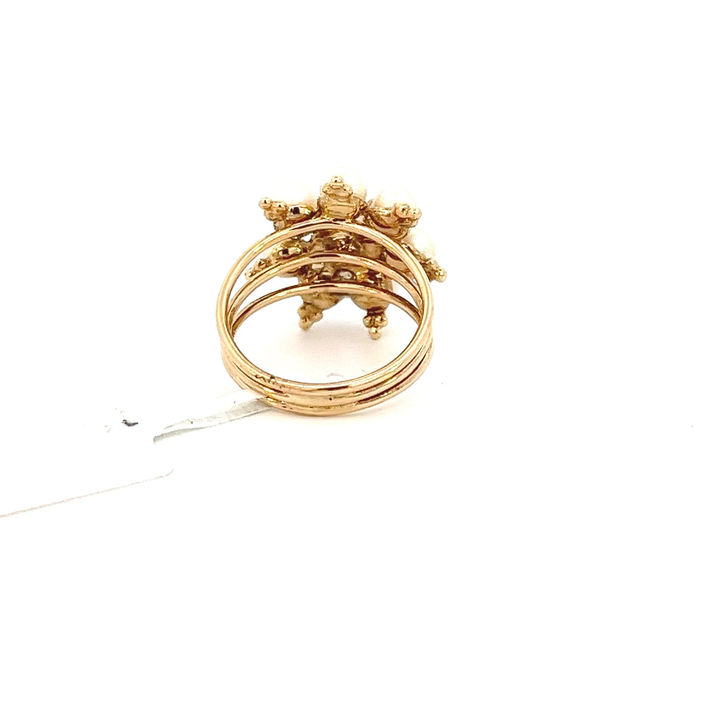 Anillo Pollera Oro 10k - 4gr