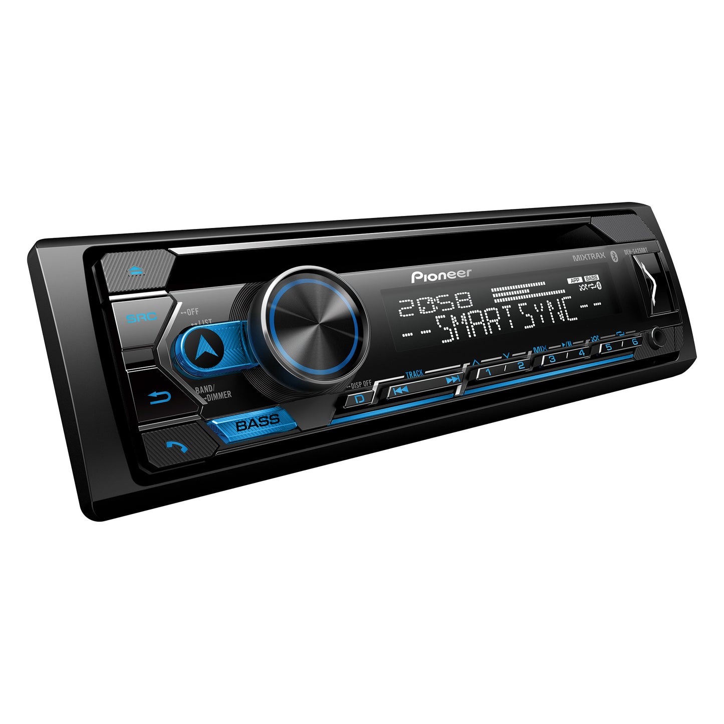 Radio Digital para Carro Pioneer con Bluetooth® integrado compatible con Pioneer Smart Sync