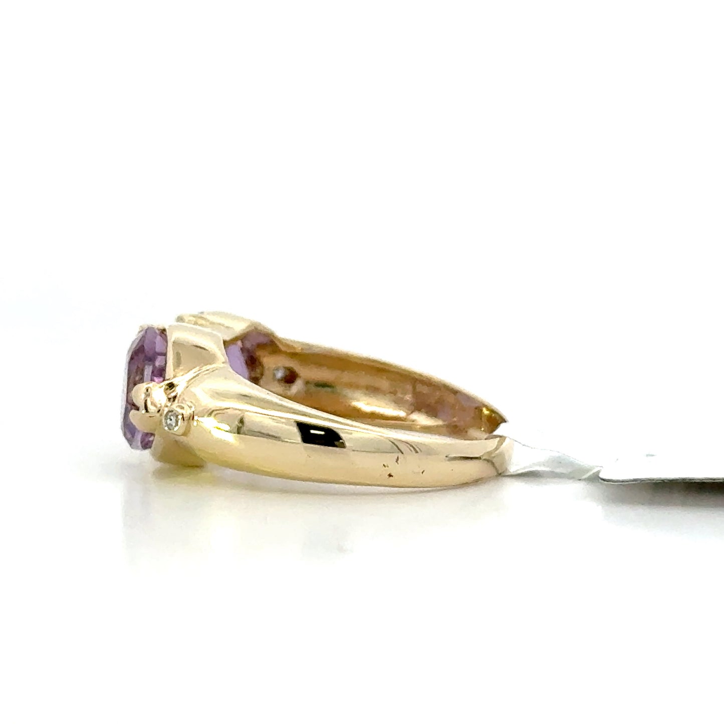 Anillo de brillantes 14k - 3.8gr