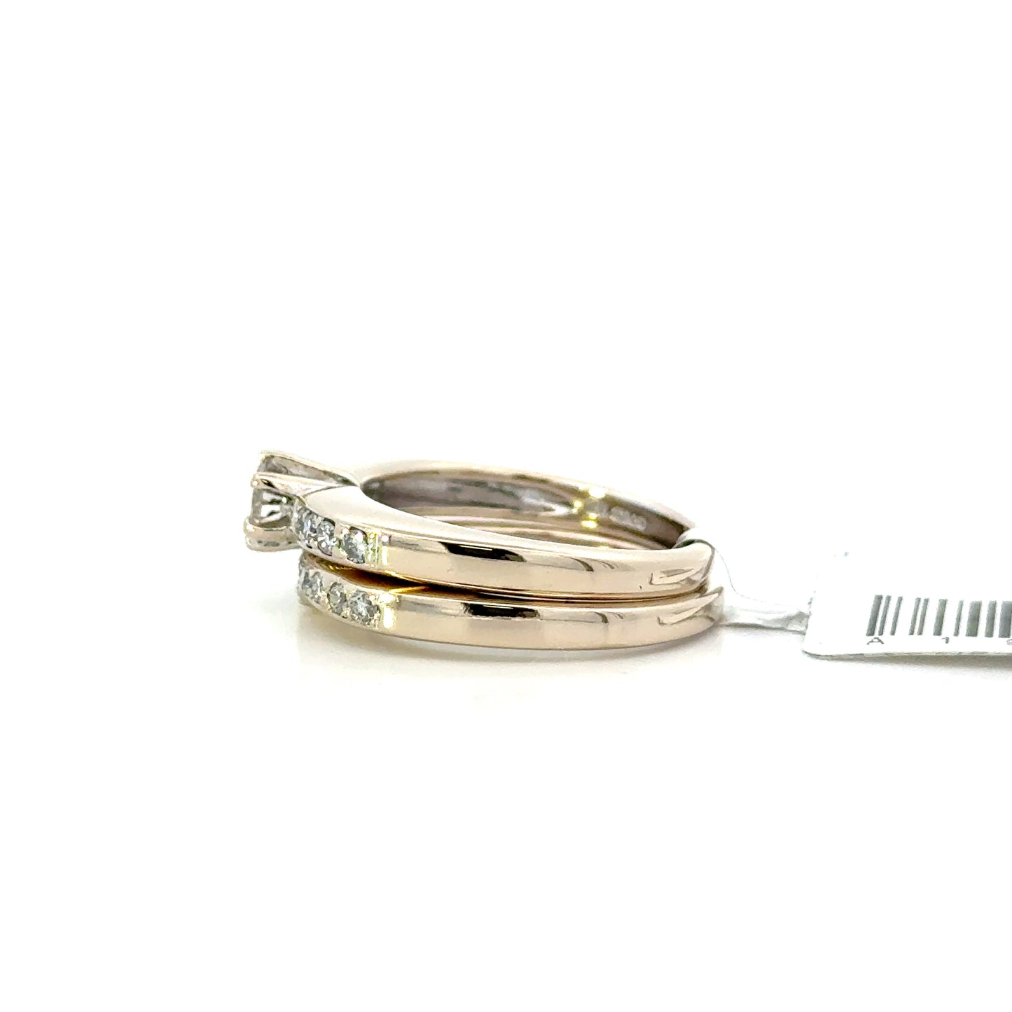 Anillo de brillantes 18K	- 8.70gr