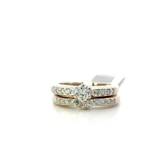 Anillo de brillantes 18K	- 8.70gr
