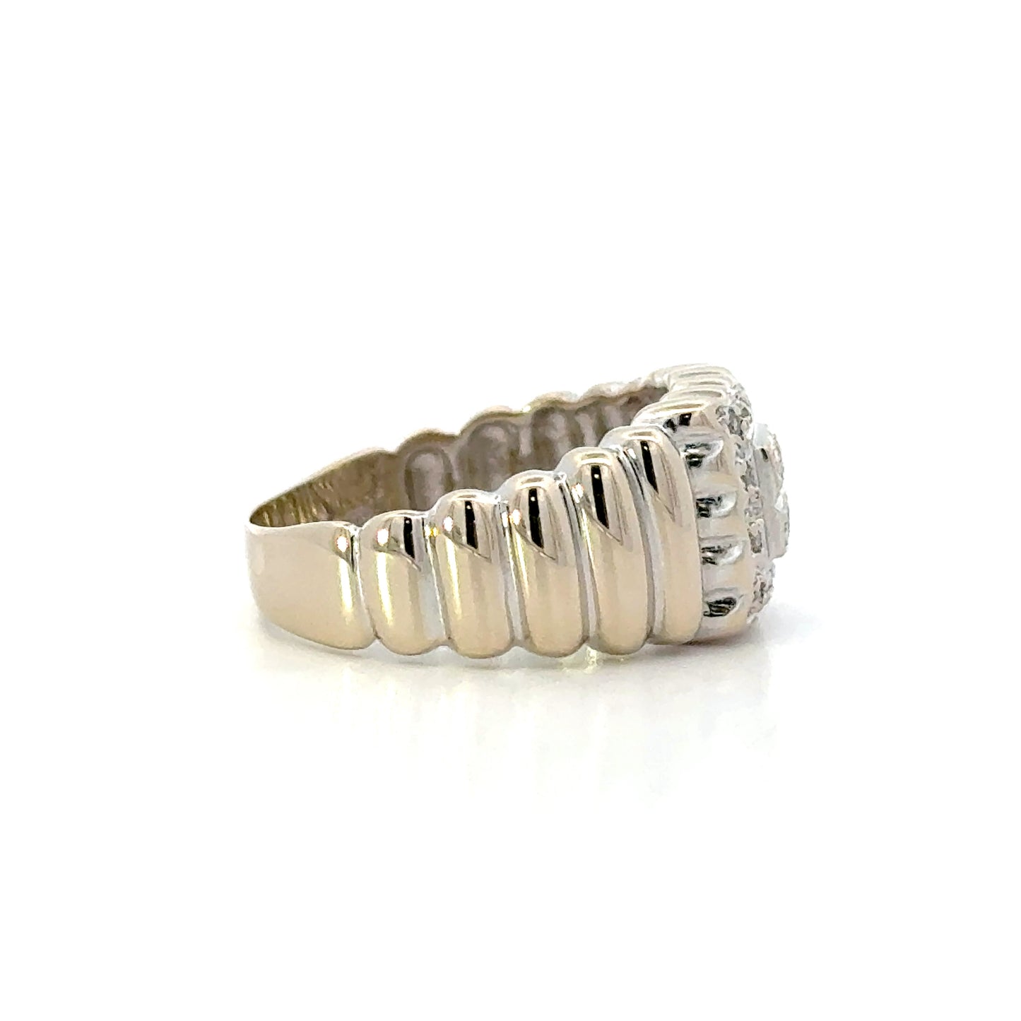 Anillo de brillantes 18K - 5.50gr