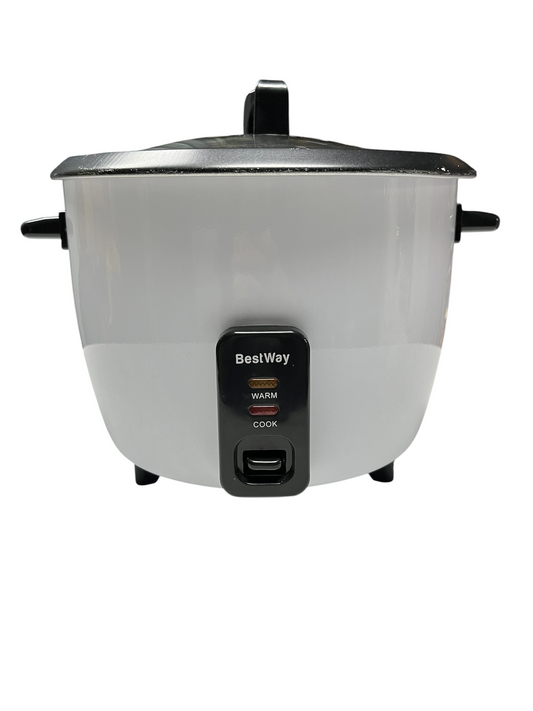 Arrocera Bestway BW-1800 1.8L con Olla, Tapa y Accesorios – Función Vapor y 700W