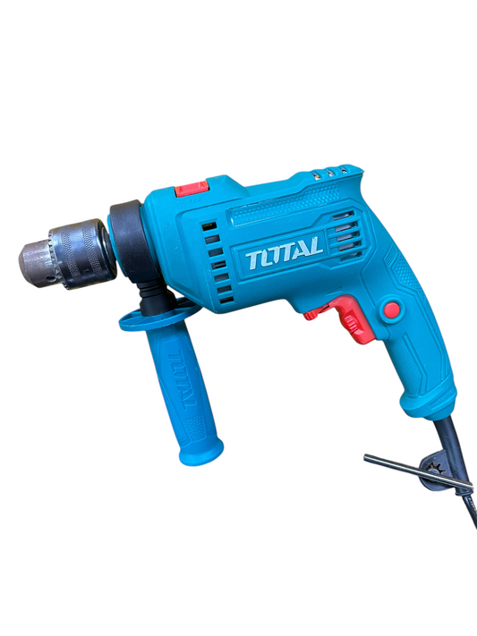 Taladro Percutor Total UTG1061356 680W con Martillo, 2 Velocidades y 3000 rpm