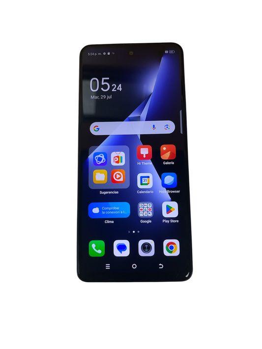 Tecno POVA 5 – 256 GB + 8 GB RAM | Batería 6000 mAh | Azul Marino | Pantalla 1080p