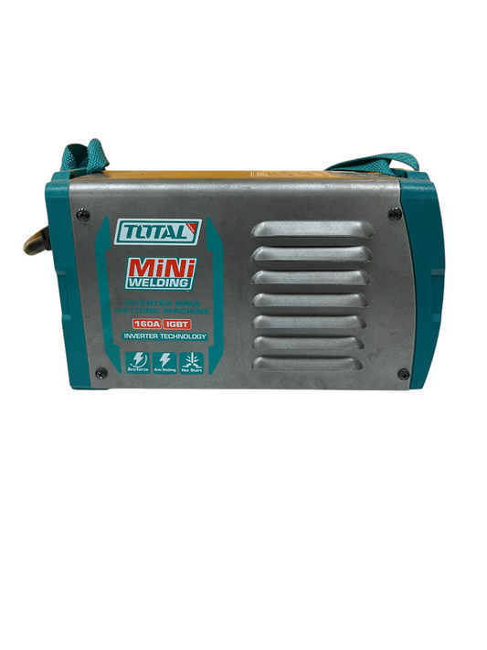 Máquina de Soldar Inverter TOTAL MMA 160A – Doble Voltaje 110/220V