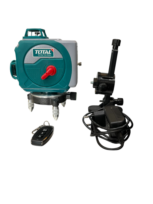 Nivel Láser Total 3D 360° Verde Autonivelante con Kit Completo