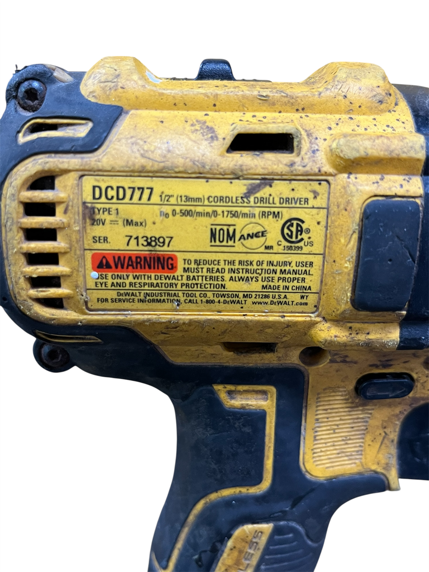 Taladro Inalámbrico Atornillador DeWalt DCD777 🔋⚡