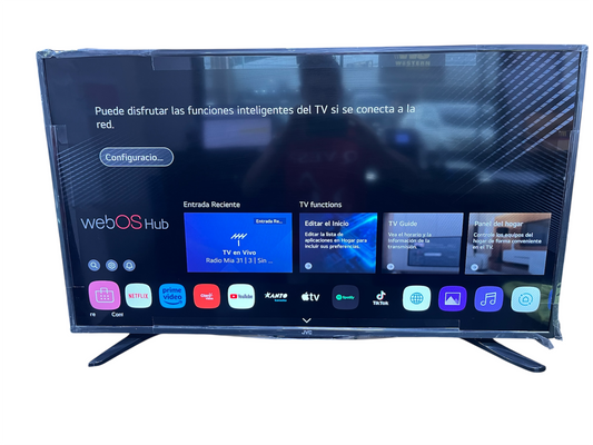 televisor JVC 42" LT-42KD316 con Control y Patas