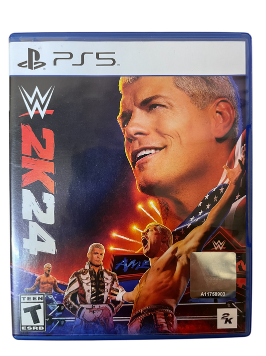 💥 WWE 2K24 para PS5 – Lucha como una verdadera superestrella del ring 💪