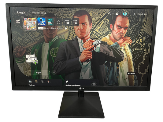 🖥️ Monitor LG 75Hz – Pantalla Fluida con Cable Incluido