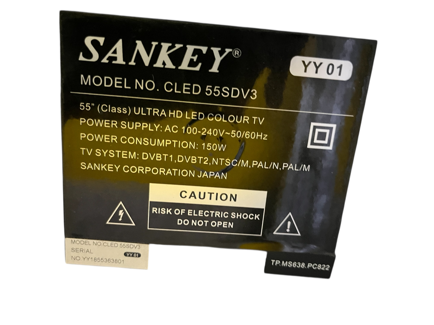 📺 Televisor Sankey 55" CELED55SDV3 – Full HD con Control Remoto