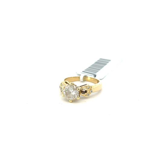 Anillo compromiso mujer Oro 18k - 4.2gr