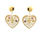 Arete mujer 18k - 8.5gr